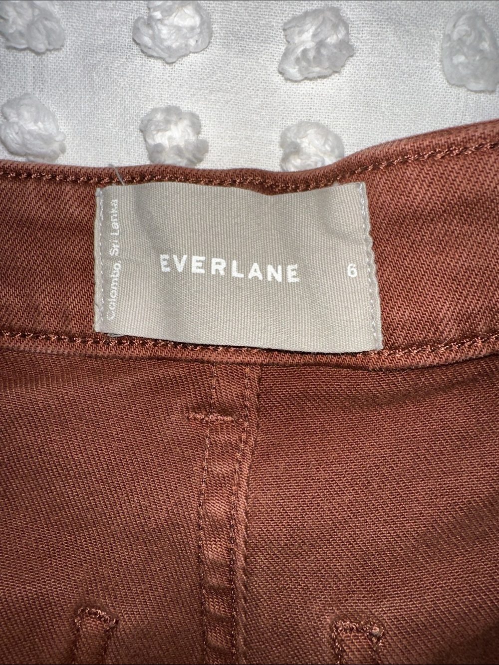 Everlane High-Rise Chestnut Women’s Shorts - Picture 2 of 6